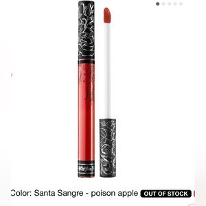 Kat Von D KVD Beauty Everlasting Longwear Liquid Lipstick in Santa Sangre BNIB